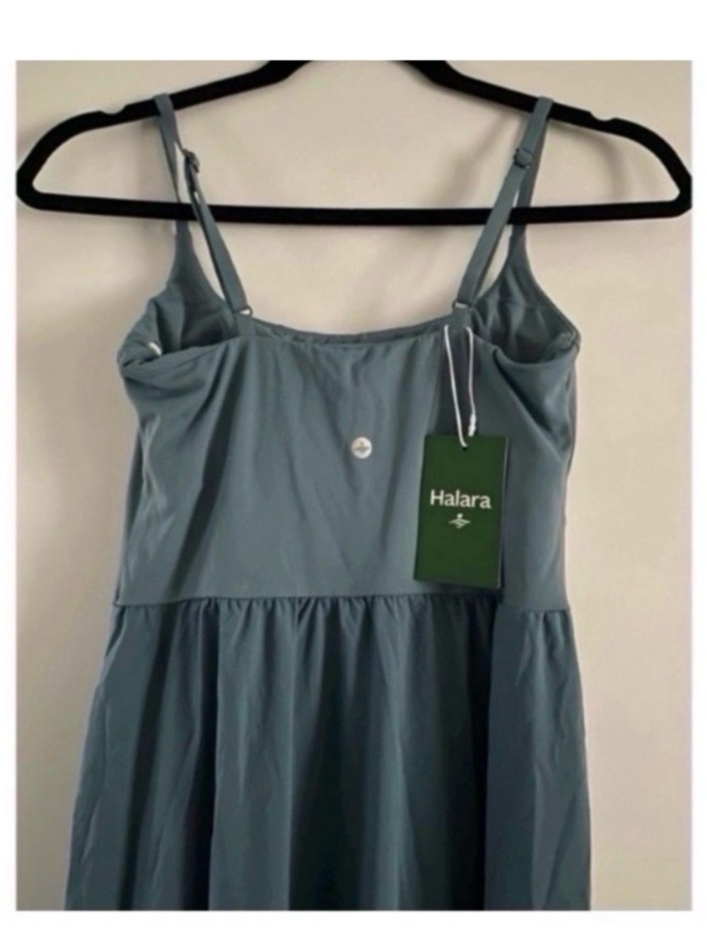 HALARA Teal High Low Athletic Dress - Picture 8 of 9